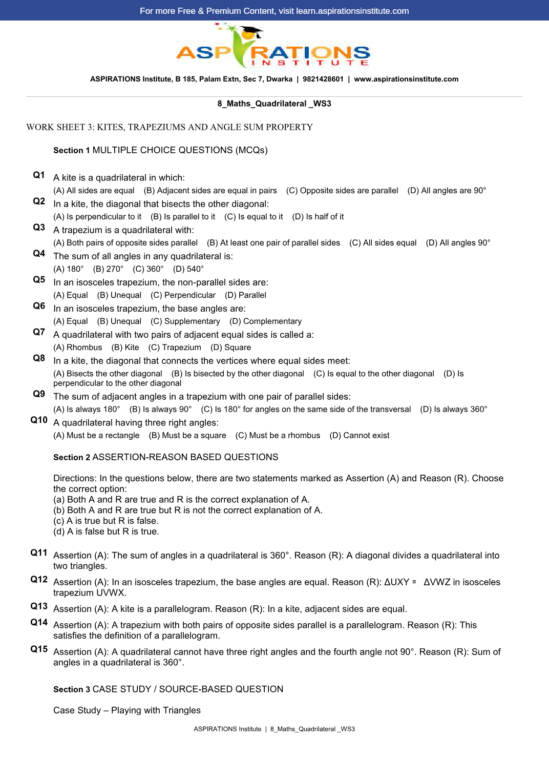 Preview page 1 of 8_Maths_Quadrilaterals_WS03