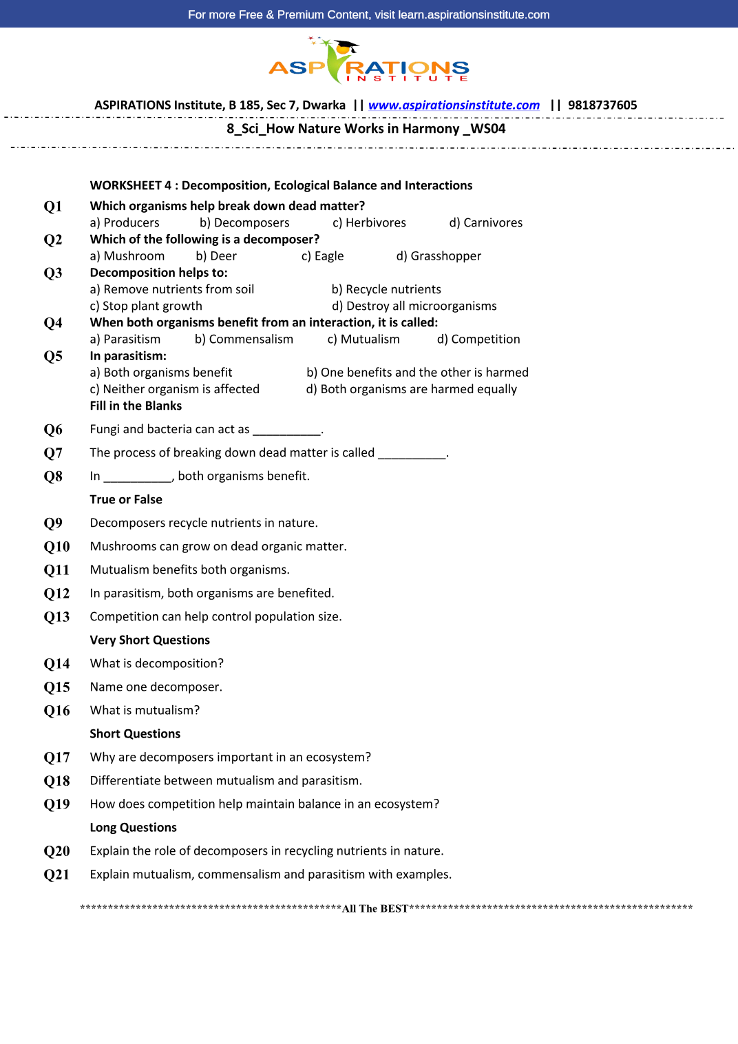 Preview page 1 of 8_Sci_How Nature Works in Harmony _WS04